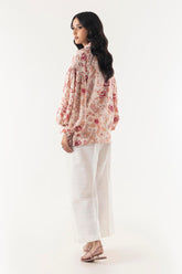 Stitched Printed Floral Shirt
